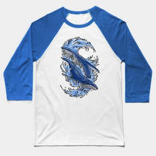 Humpback whales Baseball T-Shirt